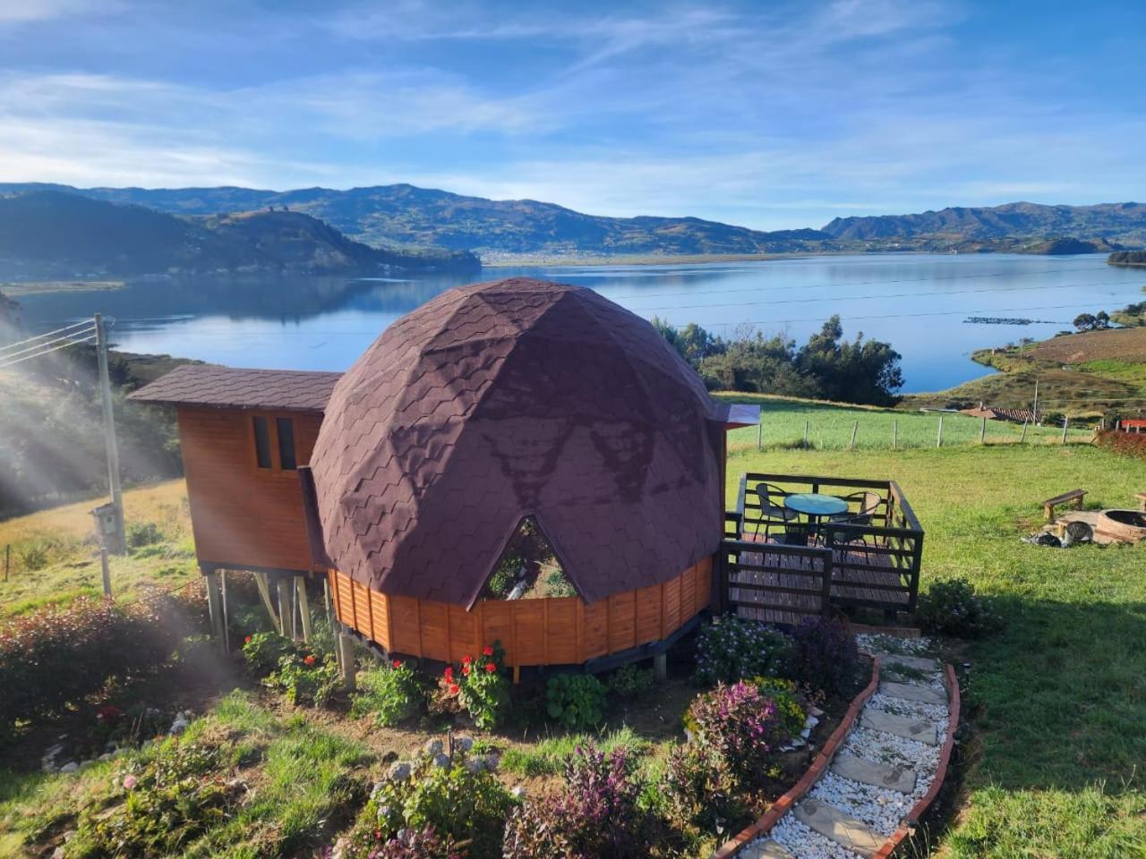 Domos Lago Muisca Xue Aquitania Ngoại thất bức ảnh